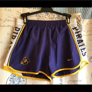 Nike ECU running shorts purple